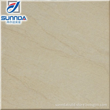 Interior decoration rustic beige color with vein ceramic floor tile